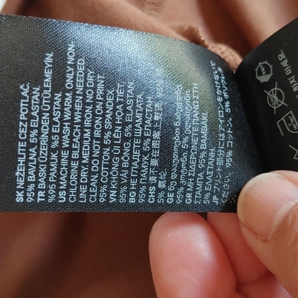 NWT H&M/Divided Cotton Blend Slip Dress/Tunic Size Small - Picture 12 of 13